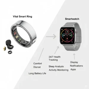 Smart Ring vs Smartwatch